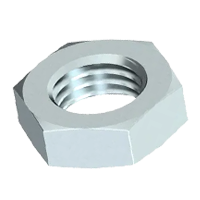 DIN 439B - Zeskantmoeren Laag Model