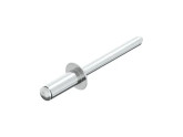 Blindklinknagel DIN 7337 Platbolkop 5x20mm Aluminium/RVS A2 foto
