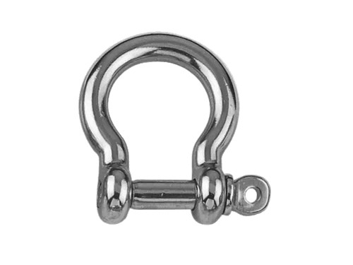 Harpsluiting met oogschroefpen 10mm RVS A4