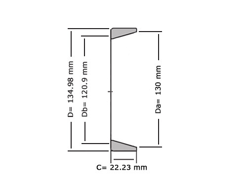 Timken Buitenring Kegellager 493 A