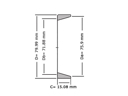 NTN Kegellager 4T-17831 (45.23x79.99x15.08mm)