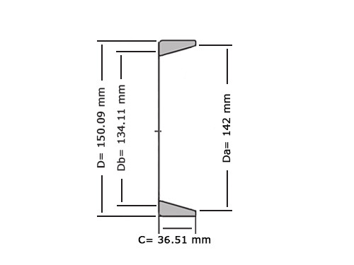 Timken Buitenring Kegellager 742