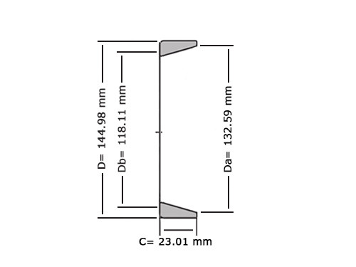 Timken Buitenring Kegellager 78571