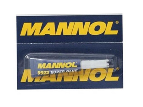 Mannol Secondelijm 3 Gram Rubber / Plastic / Metaal / Keramiek