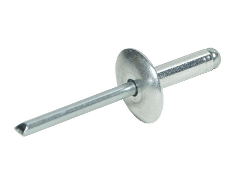 Blindklinknagel DIN 7337 Grote Platbolkop 3.2x16mm Kop 9.5mm Aluminium/Staal Verzinkt