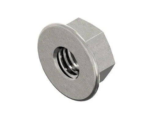 Zeskantflensmoer DIN 6923 M8 RVS A2