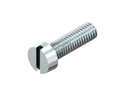 Cilinderschroef met zaaggleuf DIN 84 M6x100 Verzinkt