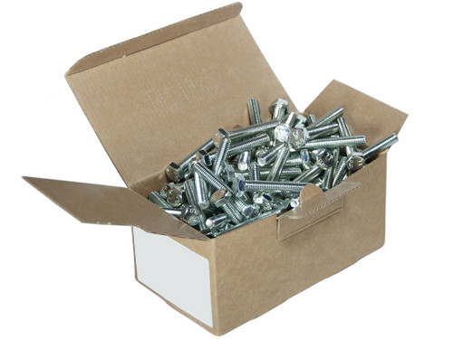 Zeskanttapbout Voldraad DIN 933 M7x25 8.8 Verzinkt (doos 200 stuks)