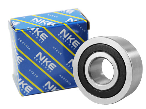Foto van NKE Hoekcontactlager Tweerijig 3303 B 2RS TV C3 (17x47x22.2mm) NKE Hoekcontactlager Tweerijig 3303 B 2RS TV C3 (17x47x22.2mm)