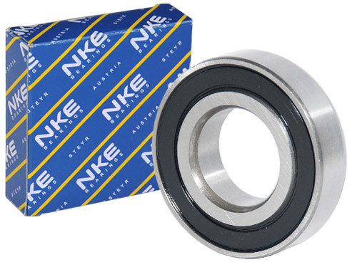 NKE Hoekcontactlager Eenrijig 7212 BE TVP 2RSR (60x110x22mm)
