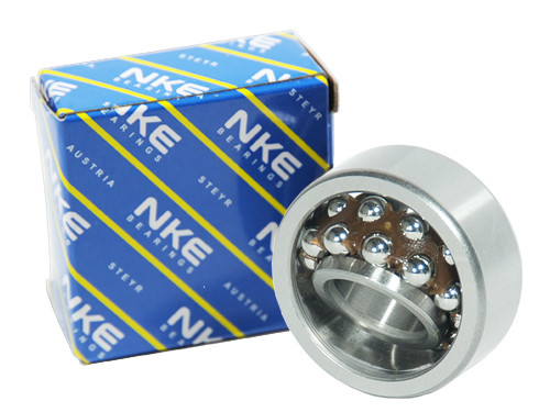 NKE Kogellager Zelfinstellend 1301 Cilindrisch TV (12x37x12mm)