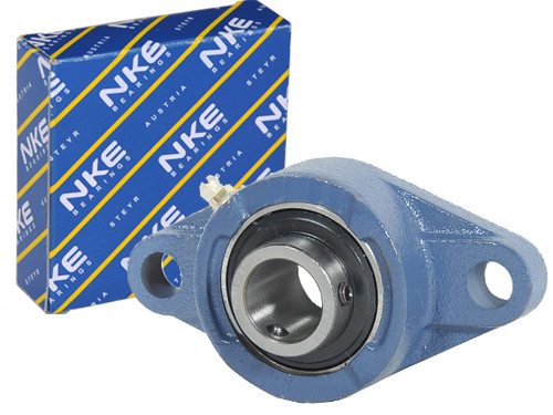 NKE Lagerblok Ovaal UCFL205-15 (23.81mm)