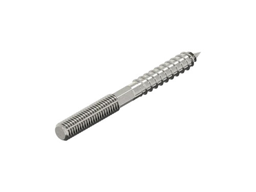Foto van Stokeind M10x100mm RVS A2 Stokeind M10x100mm RVS A2