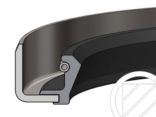 Oliekeerring 50x72x8mm B1
