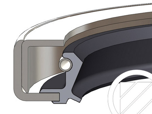 Oliekeerring 100x125x13mm B2SL
