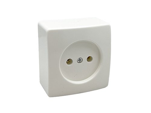 Foto van PEHA LW opbouw stopcontact wcd PEHA LW opbouw stopcontact wcd