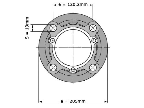 Foto van NTN Lagerblok Rond CM UCFC213 D1 (65mm) NTN Lagerblok Rond CM UCFC213 D1 (65mm)