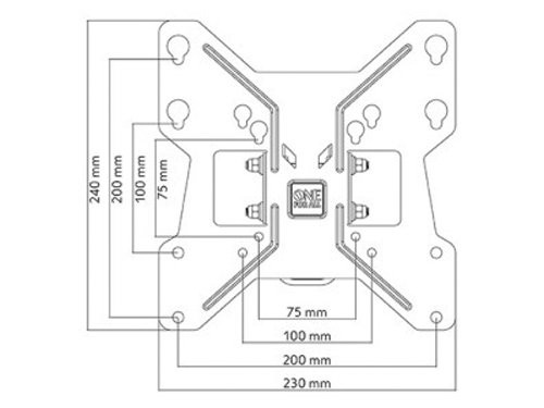 TV wandbeugel WM2241 One For All