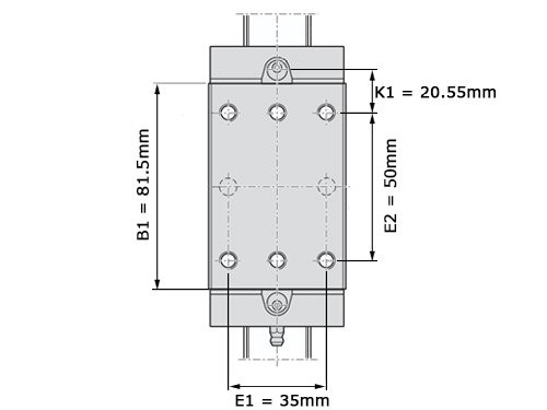 Bosch Rexroth Rollenwagen Koolstofstaal RWD-025-SLH-C2-P-2