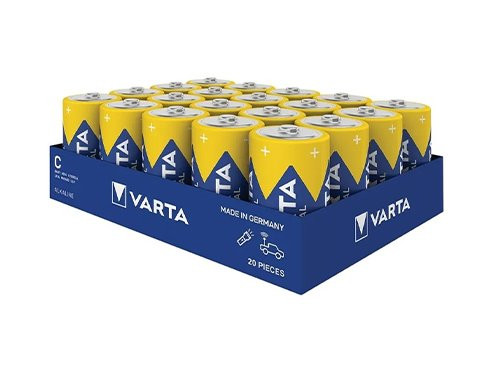 Foto van Varta Industrial PRO batterij C tray(20) Varta Industrial PRO batterij C tray(20)