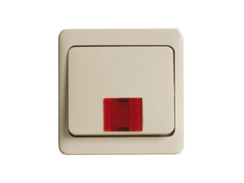 PEHA CREME wip wisselschakelaar controlelamp