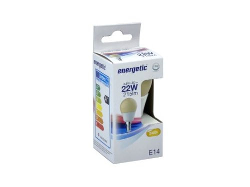 Foto van Energetic LED kogel E14 2,9-22W 2400K flame Energetic LED kogel E14 2,9-22W 2400K flame