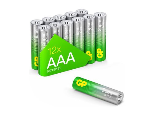 Foto van GP Super Alkaline batterij AAA multipack(12) GP Super Alkaline batterij AAA multipack(12)