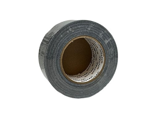 Foto van Reparatietape 50mm rol 50m zwart Reparatietape 50mm rol 50m zwart