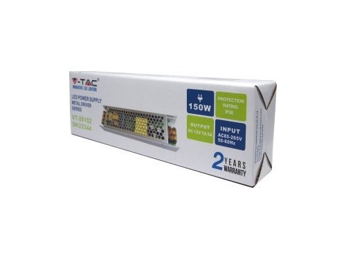 LED driver 12V 150W IP20 metaal