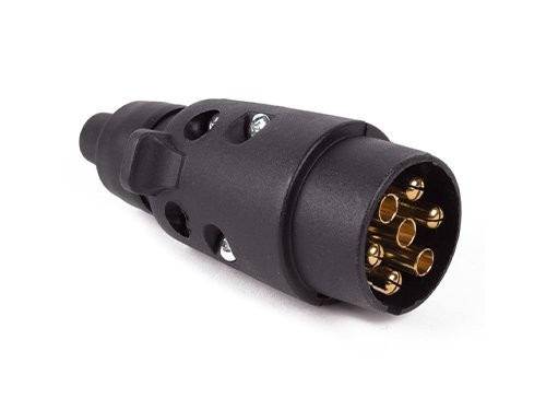 Aanhanger-trailer stekker 7 polig kunststof