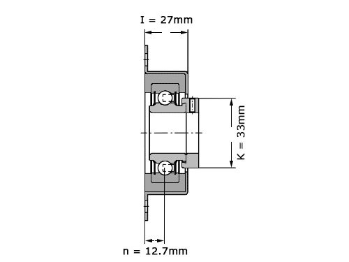 Foto van INA Lagerblok Ovaal RCSMF20 (20mm) INA Lagerblok Ovaal RCSMF20 (20mm)