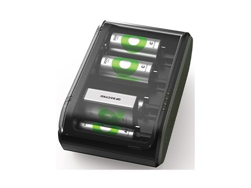 GP Batterijlader USB Universeel - zonder batterijen