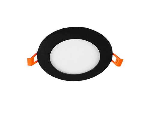 Foto van LED panel downlight 6W 4000K incl. driver zwart LED panel downlight 6W 4000K incl. driver zwart