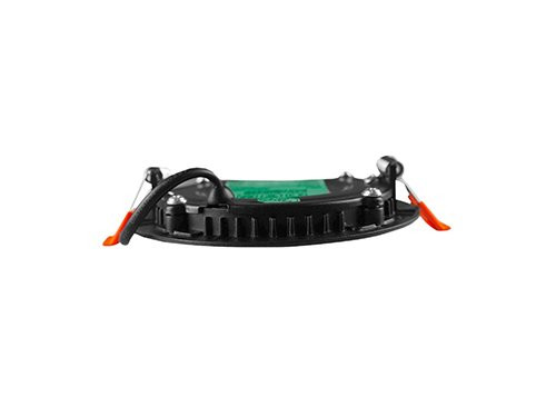 Foto van LED panel downlight 6W 4000K incl. driver zwart LED panel downlight 6W 4000K incl. driver zwart