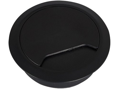 Kabeldoorvoer 70mm - gatmaat 60mm zwart