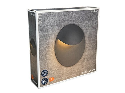 Foto van LED Wandlamp Valopin zwart 11W 3000K IP54 LED Wandlamp Valopin zwart 11W 3000K IP54