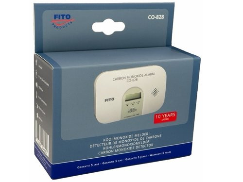 Foto van Koolmonoxidemelder op batterij LCD Fito Koolmonoxidemelder op batterij LCD Fito