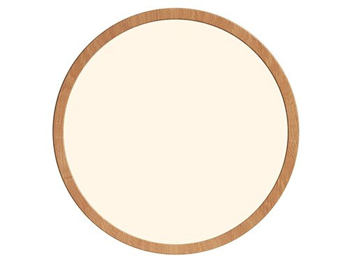 Foto van LED Plafonniere Oja 29 hout 17W 2700K warm wit 29cm LED Plafonniere Oja 29 hout 17W 2700K warm wit 29cm