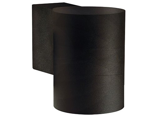 Foto van Wandlamp Tin Maxi GU10 zwart IP54 Wandlamp Tin Maxi GU10 zwart IP54