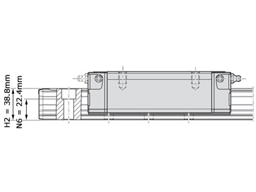 Foto van Bosch Rexroth Rollenwagen Koolstofstaal RWD-045-SLS-C2-H-2 Bosch Rexroth Rollenwagen Koolstofstaal RWD-045-SLS-C2-H-2