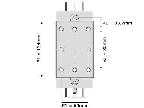 Foto van Bosch Rexroth Rollenwagen Koolstofstaal RWD-045-SLS-C2-H-2 Bosch Rexroth Rollenwagen Koolstofstaal RWD-045-SLS-C2-H-2