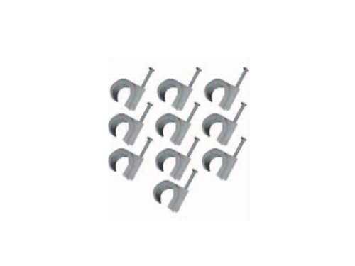 Universele spijkerclip 16/19 mm grijs JSL 10 stuks