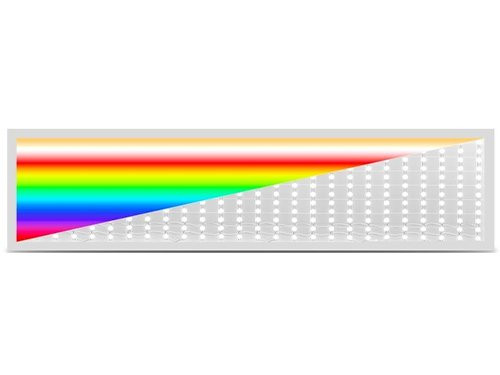 LED backlit paneel wit 120x30cm 40W 4000Lm RGB-CCT dimbaar
