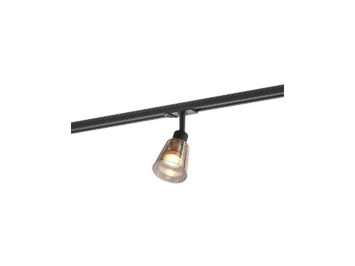 Link railspot Koniekel GU10 zwartglas
