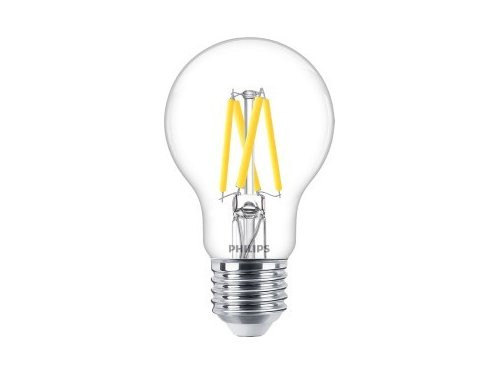 Foto van Philips LED GLS E27 3,4-40W filament helder WarmGlow blister Philips LED GLS E27 3,4-40W filament helder WarmGlow blister