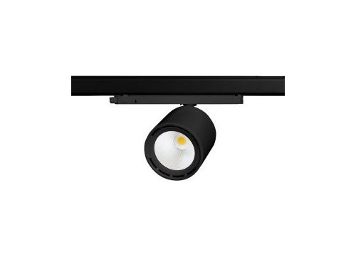 Foto van LED railspot 3-fase 34W 4000K zwart 30gr Lival CAFETERIA LED railspot 3-fase 34W 4000K zwart 30gr Lival CAFETERIA