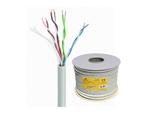 UTP CAT6 100m grijs massief