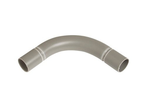 Foto van Bocht PVC 3/4 (19mm) grijs per stuk Bocht PVC 3/4 (19mm) grijs per stuk