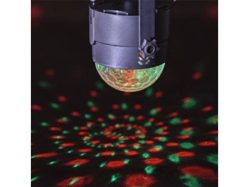 LED Partybol disco 4W 7 functies +ab zwart