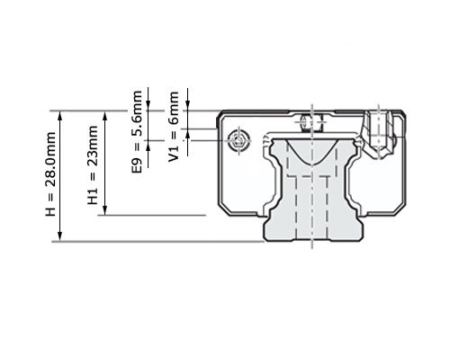 Foto van Bosch Rexroth Kogelwagen Koolstofstaal KWC-020-SNN-C0-H-2 Zonder Kogelketting Bosch Rexroth Kogelwagen Koolstofstaal KWC-020-SNN-C0-H-2 Zonder Kogelketting
